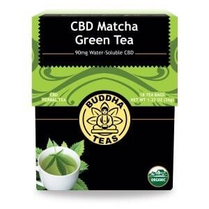 Buddha Teas CBD Matcha Green Tea