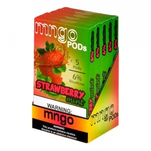 Mngo Strawberry Mint 5 Pods