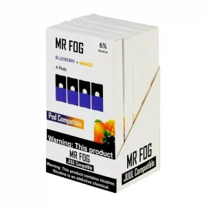 Mr Fog Blueberry Mango 4 Pods